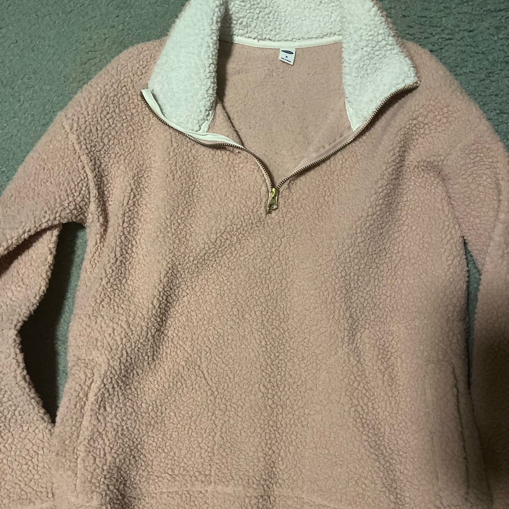 Pink Sherpa jacket